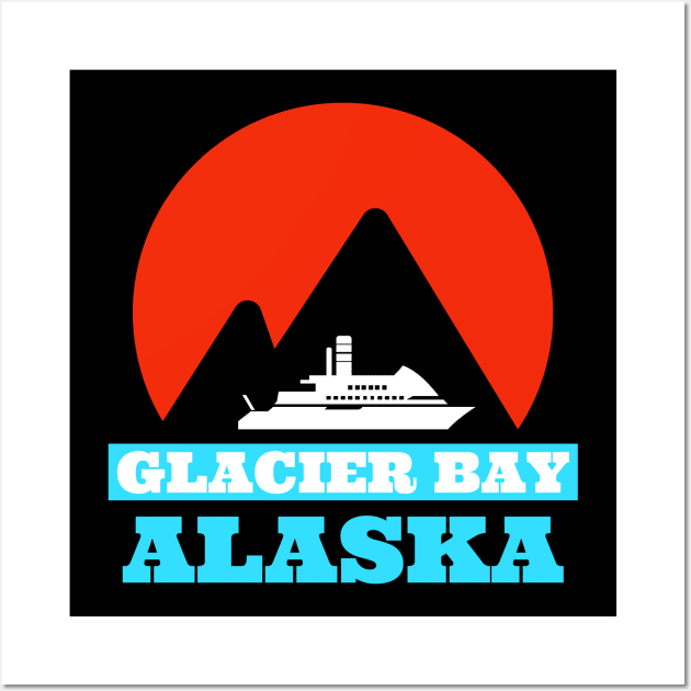Glacier Bay National Park Alaska Cruise Wall Art by cricky